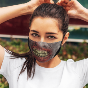 Scary Zombie Halloween Face Mask