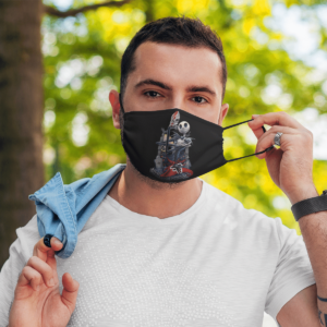 Atlanta Falcons-Jack Skellington Halloween Face Mask