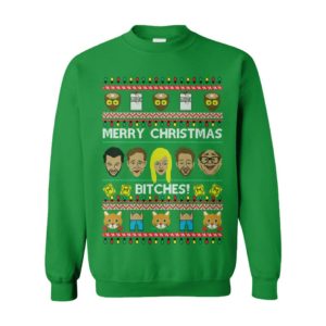 Merry Christmas Bitches! It'S Always Sunny Ugly Christmas Sweater