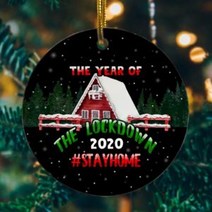 2020 Year of the Lockdown Decorative Decorative Christmas Ornament – Funny Holiday Gift