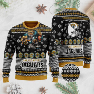Jacksonville Jaguars Ugly Christmas Sweater 3D