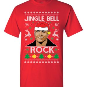 The Rock Jingle Bell Rock Ugly Christmas Sweater