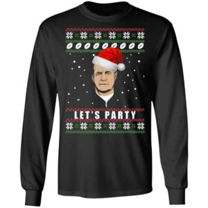 Belichick Lets Party Ugly Christmas Sweater