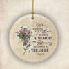 Sometimes I Just Look Up Smile And Say I Know That Was You Flat Heart Decorative Ornament