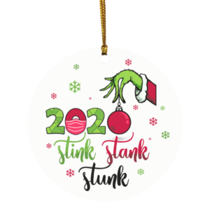 Grnch Stink Stank Stunk Christmas Ornament Keepsake