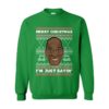 Merry Crystmeth Walter White Ugly Christmas Sweater