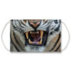 Angry Lion Face Big Cat Wild Animal Face Mask