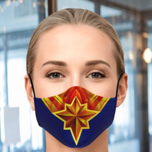 Captain Marvel Face Mask