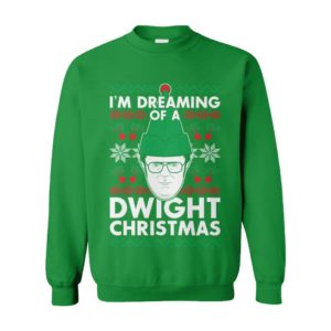 I'm Dreaming Of A Dwight Christmas Ugly Christmas Sweater