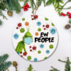 Ew People Grinch Ornament Grinch Christmas Ornament – Funny Holiday Gift