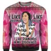 Cardi B All I Want for Christmas is Shmoney 3D Ugly Sweater Hoodie