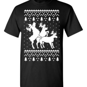 Reindeer Sex Naughty Ugly Christmas Sweater