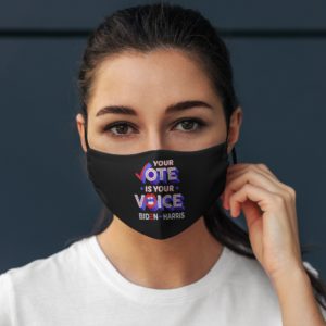 Your Vote Is Your Voice Election 2020 Face Mask