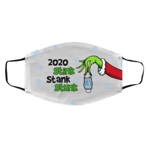 2020 Stink Stank Stunk Quarantined Christmask Face Mask