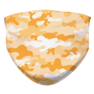 Camouflage Pattern Camo Yellow Military Face Mask