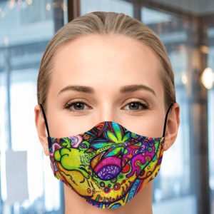 Graffiti Collage Face Mask