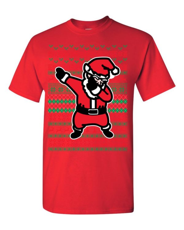 Dancing Dab Dabbing Santa Ugly Christmas Sweater