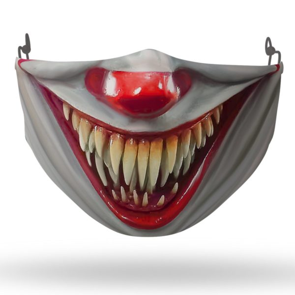 Pennywise Mouth IT Clown Face Mask