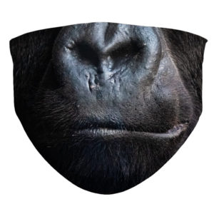 Gorilla Face Monkey Ape Jungle Wild Face Mask