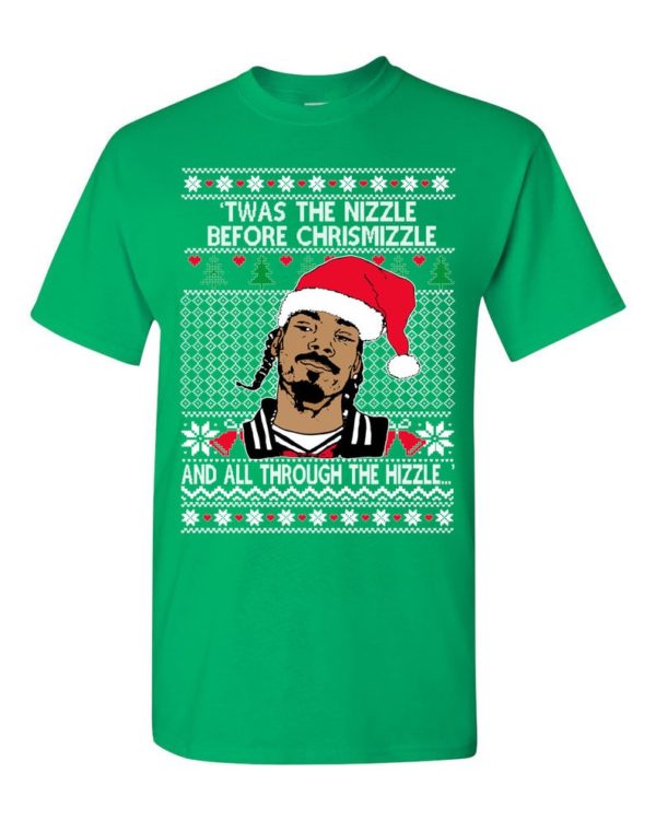 Snoop Dog Fo Shizzle Dizzle Ugly Christmas Sweater