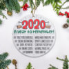 2020 Very Bad Would Not Recommend Christmas Ornament – Funny Holiday Gift