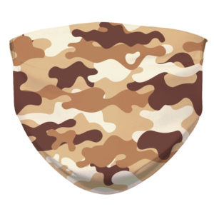 Camouflage Pattern Camo Sand Military Face Mask