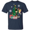 Be Nice To The Logistician Santa Is Watching Ugly Christmas Sweater