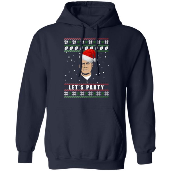 Belichick Lets Party Ugly Christmas Sweater