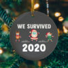 2020 Quarantined Christmas Co-Vi19 Decorative Christmas Ornament – Funny Christmas Holiday Gift