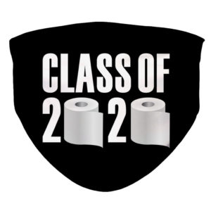 College Class Of 2020 Seniors Funny Face Mask