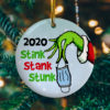 2020 Stink Stank Stunk Christmas Ornament Keepsake Decorative Ornament - Funny Holiday Gift