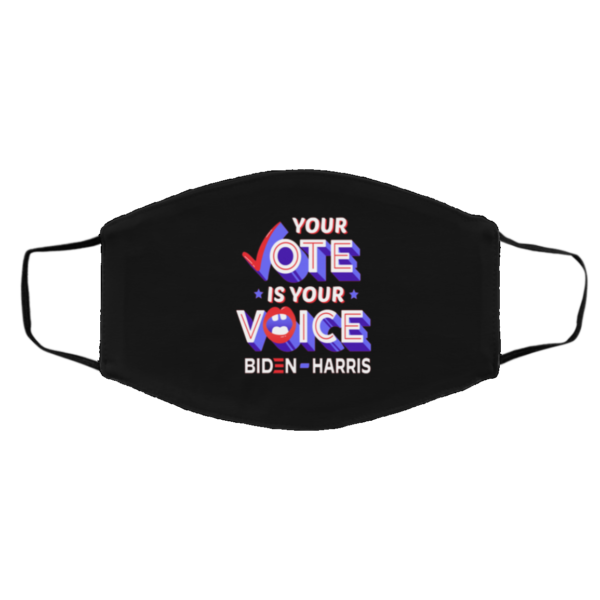 Your Vote Is Your Voice Election 2020 Face Mask