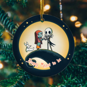 Simply Meant To Be Couple Decorative Christmas Ornament – Funny Christmas Holiday Gift
