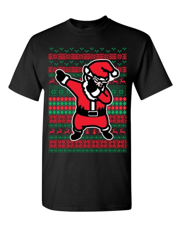 Dancing Dab Dabbing Santa Ugly Christmas Sweater