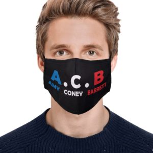 Judge Amy Coney Barrett ACB Face Mask