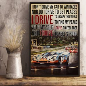 Racing Formula 1 You Dont Stop Riding When You Get Old You Get Old When You Stop Vintage Poster, Canvas