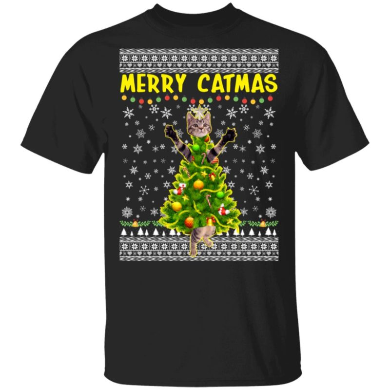 Merry Catmas – Kitten Kitty Ugly Christmas Sweater