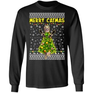 Merry Catmas - Kitten Kitty Ugly Christmas Sweater