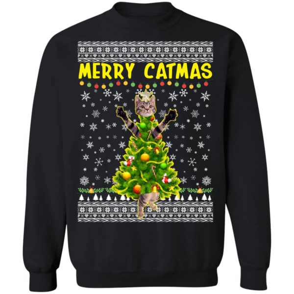 Merry Catmas – Kitten Kitty Ugly Christmas Sweater