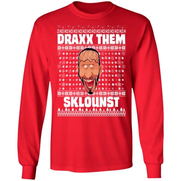 Draxx Them Sklounst Ugly Christmas Sweater