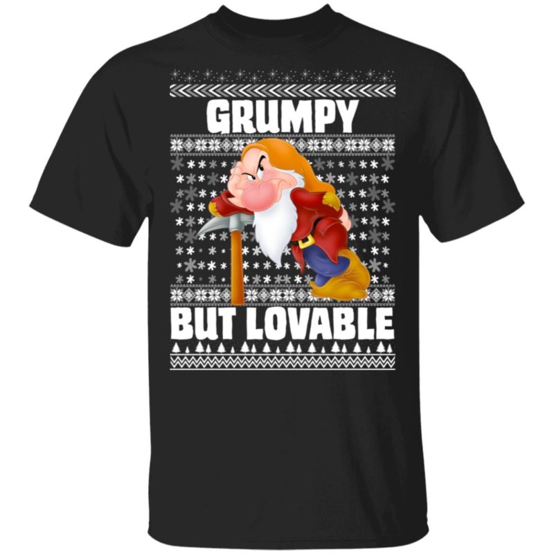 Grumpy But Lovable Ugly Christmas Sweater