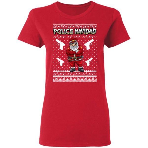 Police Navidad Ugly Christmas Sweater