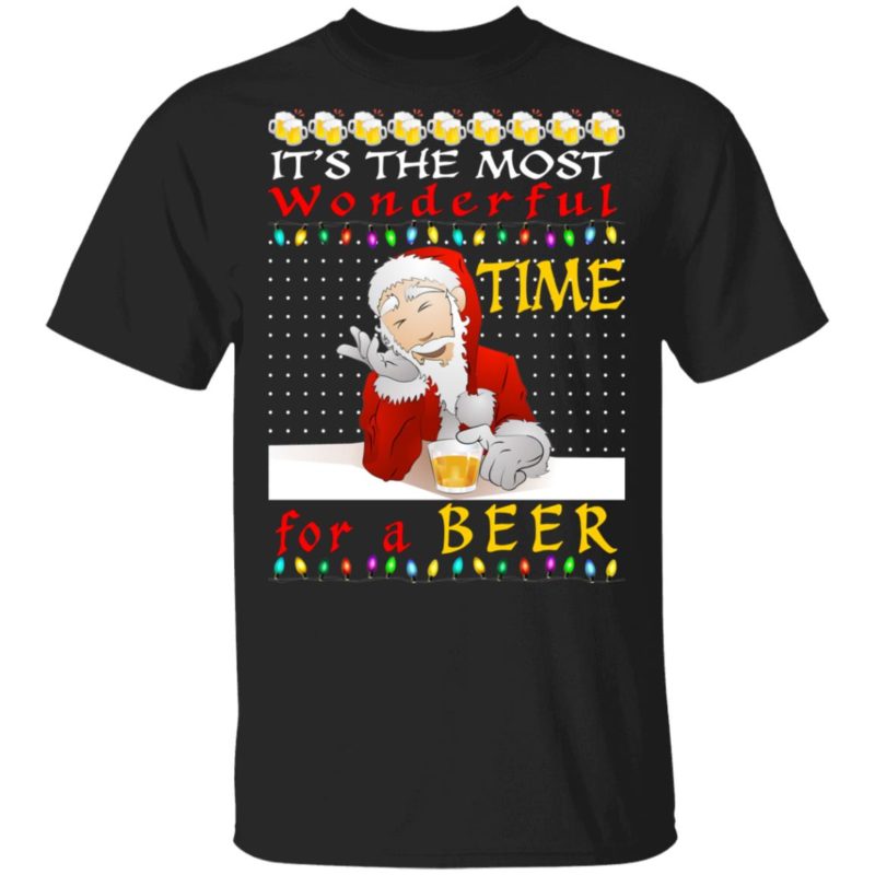 It’s The Most Wonderful Time For A Beer Ugly Christmas Sweater