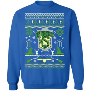 Harry Potter Slytherin Ugly Christmas Sweater, Long Sleeve