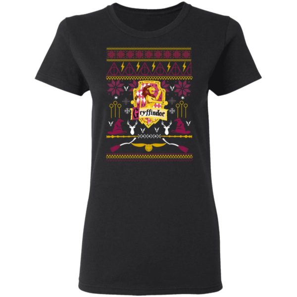 Harry Potter Gryffindor Ugly Christmas Sweater, Long Sleeve