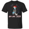 Ashera Cat Bye Bye 2020 Christmas New Year T-Shirt, Long Sleeve