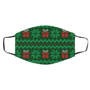 Gift Ugly Christmas Sweater Seamless Face Mask