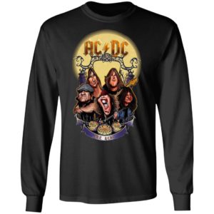 The Ac Dc Rock Band Comic Halloween Shirt