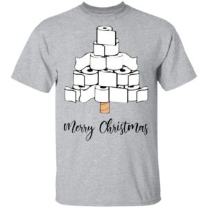 Toilet Paper Merry Christmas Tree 2020 Shirt