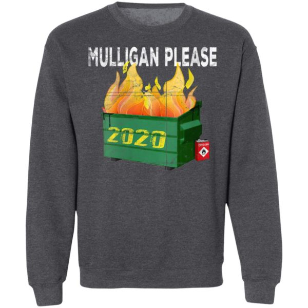 Womens Funny 2020 Dumpster Fire Golfer Mulligan Do Over Shirt